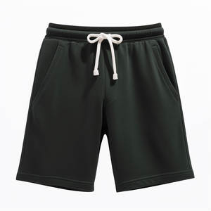 Pantalones Cortos Deportivos de Algodón Grueso para Hombre, de Cintura Media, de Secado Rápido, Transpirables, para Gimnasio, Correr y Uso Urbano, Venta al por Mayor - Product Image 2