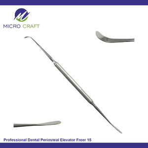 เครื่องมือยกกระดูกปริทันต์แบบมืออาชีพ รุ่น Freer 15 ผลิตจากสแตนเลสคุณภาพสูง ผลิตโดยผู้ผลิตเครื่องมือเฉพาะทางในเมืองเซียลคอต ประเทศปากีสถาน - Product Image 2