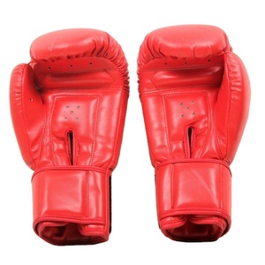Gants de boxe professionnels personnalisés 10oz/12oz/14oz en cuir PU antidérapant pour l'entraînement en salle de sport - Product Image 4