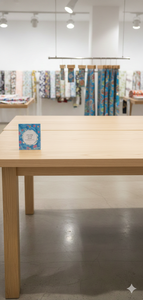 Robe en popeline 100% coton peigné tissé, légère, absorbante, respirante, écologique, biologique, unie, imprimée Le Souvenirs - Product Image 3