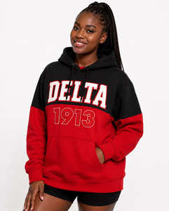 Sudaderas personalizadas con estilo universitario Delta, inspiradas en Sigma Grecia D9 y estilo Theta, para hermandades y fraternidades. - Product Image 4