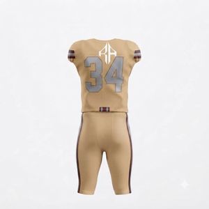 Uniforme de Fútbol Americano para Hombre con Cuello en V de Primera Calidad, Sublimado, 100% Poliéster de Alta Calidad por RIVIAN ATLANTIC - Product Image 3