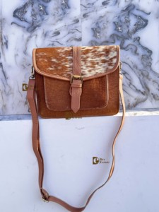 Bolsos de cuero de vaca real para mujer, bolso de nuevo diseño, bolso informal con estilo, bolsos de cuero genuino occidental - Product Image 4