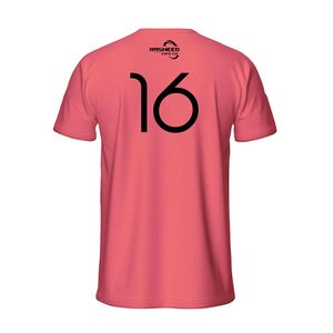 Camiseta de cuello alto y corte holgado para hombre, venta al por mayor, diseño personalizado, impresión de logotipo, crea tu propia marca de ropa - Product Image 2