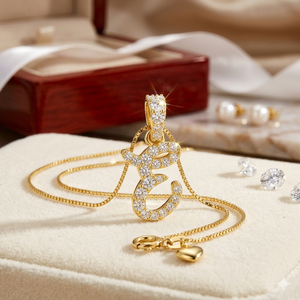 14K <b>Gold</b> Natural Diamond <b>Pendant</b> Fashion Jewelry Wedding Engagement VS Painter Letter E Hip Hop Style Silver personalized Charm - Product Image 6