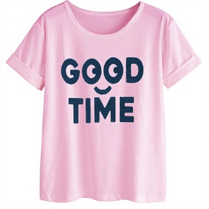 เสื้อยืดคอกลมผ้าคอตตอนพิมพ์ลายตามสั่งสำหรับทุกเพศเสื้อยืดพิมพ์โลโก้แบรนด์ลายเรียบสินค้าส่งเสริมการขาย - Product Image 1