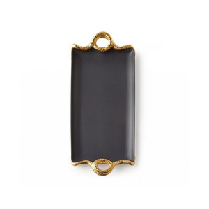 Bandeja de Servir Metálica Minimalista, Forma Rectangular, Nueva Llegada, Plato Decorativo para Comedor, para Aperitivos, Dulces, Té y Café - Product Image 2