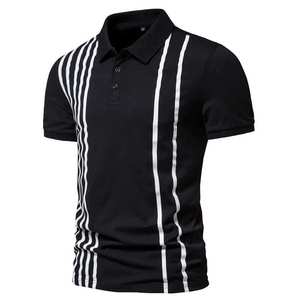 Camisetas de Talla Grande para Hombre, 100% Algodón, Tejido de Punto, Manga Corta, Transpirables, para Golf, Servicio OEM - Product Image 1