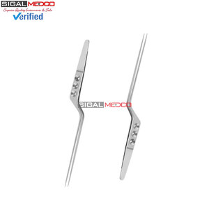 ชุดเครื่องมือผ่าตัดแบบใช้มือจับเนื้อเยื่อชนิด Bayonet Tumor Grasping Forceps ทำจากสแตนเลสสตีล ใช้ซ้ำได้ แม่นยำสูง สำหรับจับเนื้อเยื่อทางการแพทย์ - Product Image 3