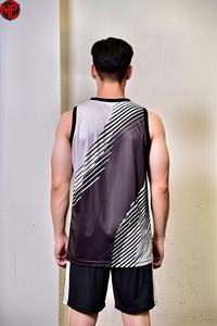 Uniformes de Voleibol sin Mangas, Diseños Sublimados a Color, Uniformes Deportivos de Secado Rápido para Voleibol de Playa - Product Image 6