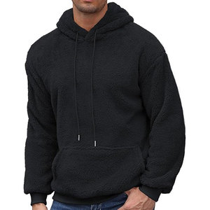 Hoodies for Men Zip up Jacket <b>Sherpa</b> <b>Lined</b> Fleece Sweatshirts Heavyweight Thick Winter Thermal Cardigan Coat - Product Image 4