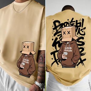 Camiseta de Cuello Redondo con Logotipo Personalizado al por Mayor para Hombre, Camiseta Gráfica de Manga Corta Informal de Verano, Top de Algodón Suave y Transpirable - Product Image 2