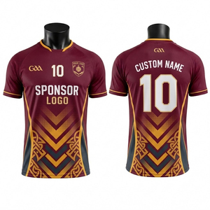Camiseta de Fútbol Gaélico Personalizada OEM ODM, Fabricante de Ropa Deportiva Ligera y Transpirable para Equipos - Product Image 2