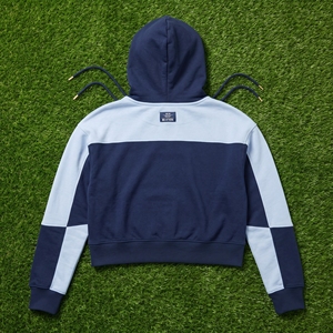 <b>Women</b> <b>Blue</b> Embroidered Cropped <b>Hoodie</b> Floral Graphic Pullover Sweatshirt Streetwear <b>Women</b> Top Custom Wholesale Fashion - Product Image 6