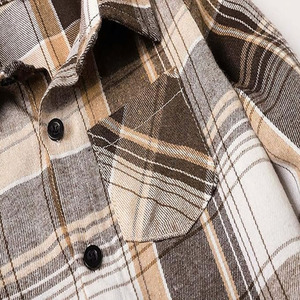 Camisa de Franela para Hombre, Totalmente Personalizada, de Alta Calidad, Ecológica, Transpirable y Ligera, Estilo Perfecto, Gran Venta, Precio Razonable - Product Image 6