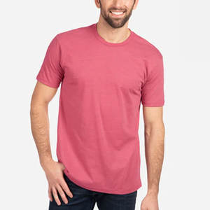 T-shirt à manches courtes en coton lourd pour homme, col rond - Product Image 3