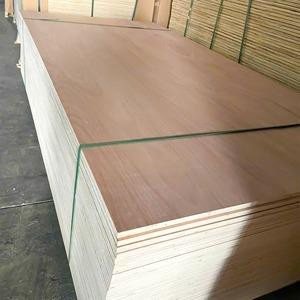 Okoume/ Bintangor Birch Face Plywood <b>Sheets</b> 12mm 15mm 18mm Sanded Surface for Furniture Indoor Use - Product Image 1