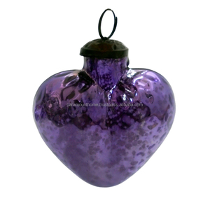 Décoration murale en métal en forme de cœur, accessoires décoratifs pour festival, cœur suspendu de Noël à vendre - Product Image 3