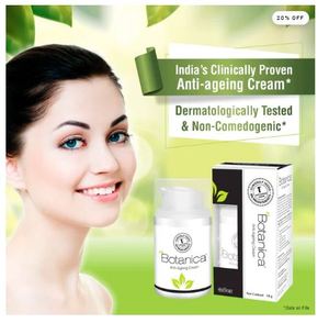 Crème anti-âge Botanica qui contrôle les rides et les ridules 50g - Product Image 3