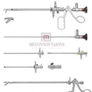 CE Approved Professional Electric Urology Lithotriptoscope <b>Set</b> with Stone <b>Punch</b> Sheath Class II - Product Image 4