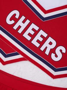 Conjunto de Chaleco y Falda Plisada para Niñas de 6 a 16 Años, Traje para Animadoras, Deportes, Baile, Entrenamiento, Competencia, Actuación, Ejercicio - Product Image 4