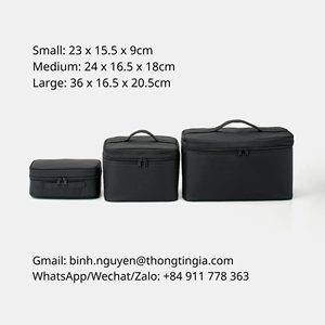 Vietnam Cosmetic Bag <b>Makeup</b> <b>Case</b> Spacious Interior Lightweight OEM Cosmetic Bags & <b>Cases</b> Customizable Service - Product Image 5