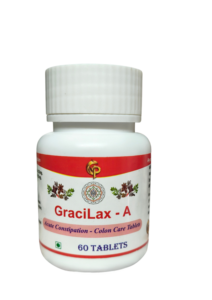 Gracilax-A Cápsulas Herbales Ayurvédicas Naturales con Triphala, Isabgol, Senna y Hinojo (Saunf) - Grado Alimenticio - Product Image 1