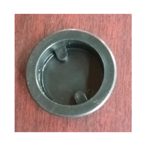 Tapones de plástico personalizados para tubos cuadrados y redondos, tapones de plástico negros para accesorios de tuberías de acero inoxidable - Product Image 1