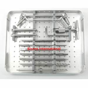 BISONS - Kit de Instrumentos Quirúrgicos Ortopédicos Manuales de Acero Inoxidable Profesional para Fragmentos Pequeños de 3.5/4.0 mm, Certificado CE - Product Image 2