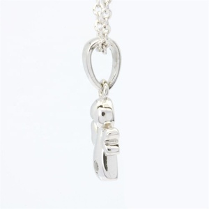 Collar con Colgante de Ángel en Plata de Ley Hecho a Medida, Joyería de Moda con Baño de Rodio y Circonita como Piedra Principal, Set de Regalo - Product Image 3