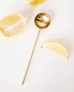 Creative Design Metal Coffee Tea <b>Spoon</b>, Stainless Steel <b>Spoon</b>, Sugar <b>Spoon</b>, Dessert <b>Spoon</b>, <b>Table</b> Use - Product Image 3