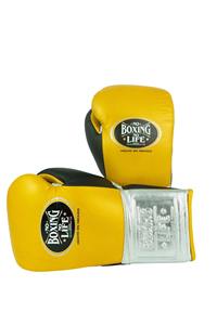 Professional Fighting No Boxing No Life Genuine Cowhide Leather Sparring & Training Boxing <b>Gloves</b> Moisture Wicking Lace Up Gear - Product Image 6