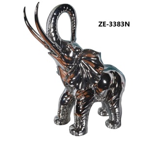 Elegant Metal <b>Elephant</b> Sculpture 24inch Height 21inch Width <b>Decorative</b> Art Piece for Interior Design - Product Image 5