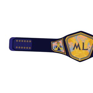 ML Wrestling Championship Belt - Unique Design with High-Quality Craftsmanship Perfect for Collectors Fans and Events - Product Image 3