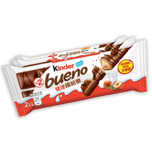 High Manufacturer Kinderr Bueno Chocolate Wafer <b>Bar</b> 43g Creamy Hazelnut Filling Competitive Price Chocolate - Product Image 6