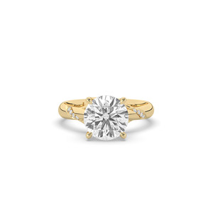 Bague en diamant de laboratoire de 2,54 carats VS1 certifiée IGI, taille brillant rond, or 14 carats blanc, jaune, rose, solitaire de fiançailles, bijoux de luxe - Product Image 6