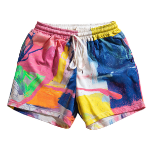 Summer Street Fashion Sublimation <b>Shorts</b> Men 100% Polyester Workout Running Wear <b>Shorts</b> Mens gym Fitness Wear Printed <b>Shorts</b> Men - Product Image 2