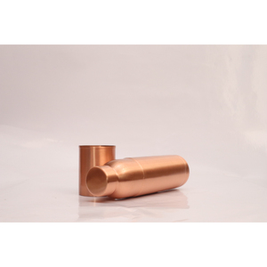 Bouteille d'eau en cuivre pur, artisanale, ayurvédique, anti-fuite, pour la santé et le bien-être, récipient écologique pour le bureau - Product Image 3