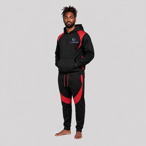 Nouveau design – Survêtement pull-over pour homme, vente en gros, haute qualité, à capuche, léger, 100 % coton, écologique, hiver, coupe oversize, pour le jogging - Product Image 4