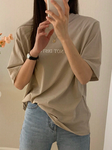 Women's Casual Basic <b>Cap</b> <b>Sleeve</b> Slim Fitted Round Neck Crop Tee <b>Top</b> T-shirt High Quality Breathable Crop <b>Top</b> for Women's - Product Image 6