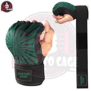 Bandages de boxe personnalisés avec rembourrage en gel, gants intérieurs pour MMA, Muay Thai, Kickboxing, protection des jointures, soutien du poignet, équipement d'entraînement - Product Image 5