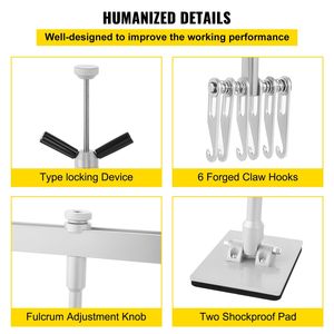 Kit de Equipo de Reparación de Carrocería de 33 Pulgadas/850 mm, Barra de Extracción de Abolladuras, Apta para Extracción de Abolladuras de Aluminio y Acero - Product Image 5