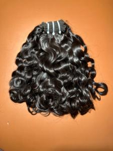 มัดผมเด็กอินเดียบริสุทธิ์ผมมนุษย์ยังไม่ผ่านการแปรรูปผมลอนผมนุ่มและเป็นธรรมชาติไม่คงทนผมต่อ - Product Image 4