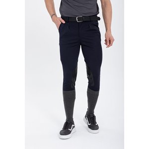 Lacivert uomo Design dettagliato equitazione Pantalon di alta qualità Binici Pantalon per i cavalieri - Product Image 1
