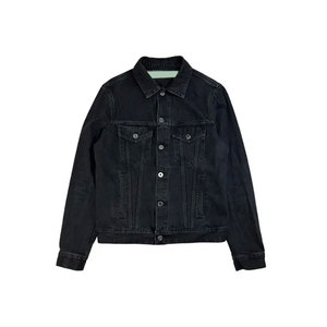 Veste en jean pour homme, coupe slim, fabrication professionnelle, décontractée, pour l'extérieur, hiver, 100% coton, écologique, respirante, logo personnalisé - Product Image 1