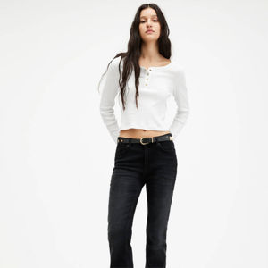 เสื้อยืดแขนยาวผู้หญิงคุณภาพสูง ยืดหยุ่นได้ ทรงปกติ สีพื้น แห้งเร็ว ระบายอากาศดี เป็นมิตรกับสิ่งแวดล้อม - Product Image 3