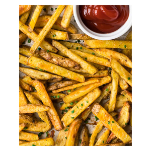 Frites surgelées fraîchement coupées, emballées de manière sécurisée pour l'exportation et le stockage en gros. - Product Image 1