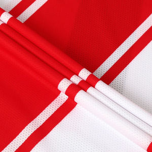 Maillot de football personnalisé, motif futsal, homme/femme, col rond 3D, manches courtes, léger, écologique, respirant, 100% coton - Product Image 3