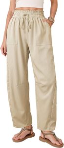 Premium Womens Trouser <b>Pant</b> High Waist Straight Leg Casual Office Wear Comfortable Stretch Fabric Fashion Bottoms for Daily Wear - Product Image 6