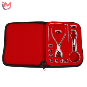 Rubber Dam Kit for Dental Clinics Stainless Steel Clamps, <b>Punch</b> and Forceps <b>Set</b> OEM Wholesale - Product Image 1